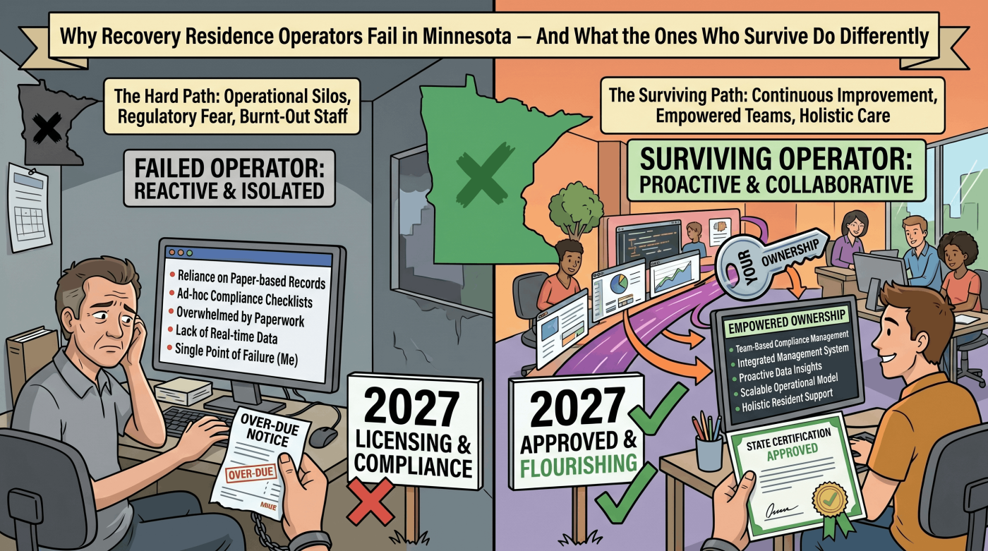 Why Recovery Residence Operators Fail in Minnesota — And What the Ones Who Survive Do Differently